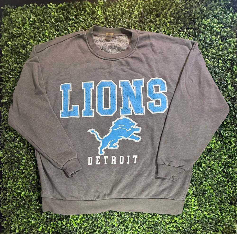 Gameday Couture Detroit Lions Sweatshirt Women’s Size XXL Gray